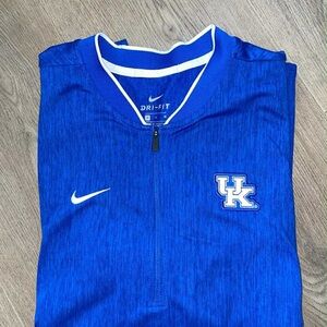 Kentucky Nike men’s medium long sleeve 1/2 zip fleece